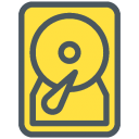 Icon von Festplattenvernichtung