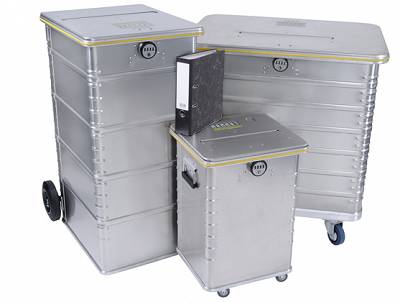 Wozu braucht man Sicherheitsbehälter in der Datenvernichtung?