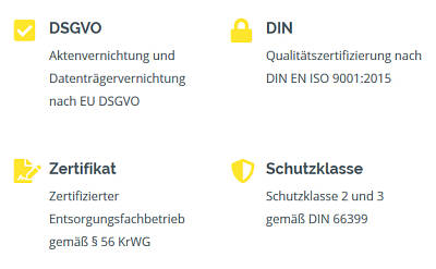 Sicherheit bei der Festplattenvernichtung durch die MAMMUT