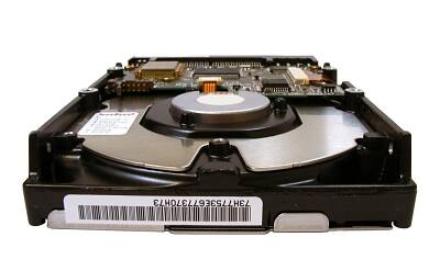 Mikro-Zerkleinerung von Festplatten