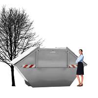 10 cbm Container – komfortable Aktenvernichtung