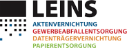 Logo der LEINS Aktenvernichtung GmbH